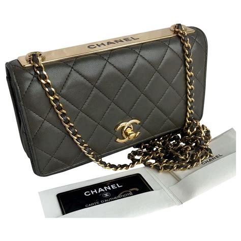 chanel chain wallet bag|chanel trendy wallet on chain.